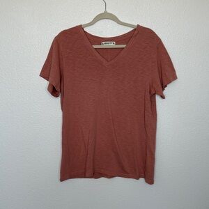 American Giant Women's Classic Cotton V-Neck Tee XL
